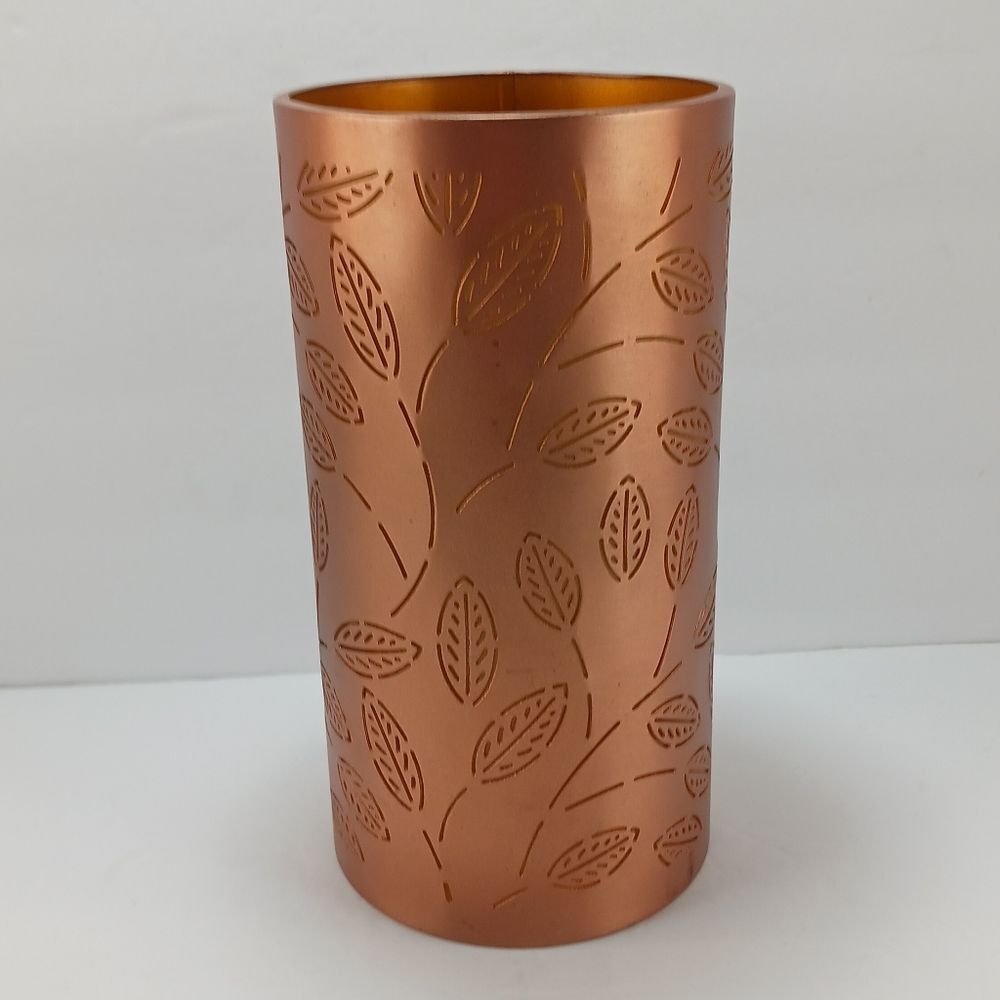 Scentsy Prosper Diffuser Shade Only, Copper Leaf Design, New/EUC